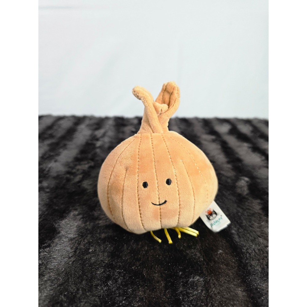 Jellycat Vivacious Onion Retired Plush Vegetable Tan Stuffed Toy JCINC5301IL